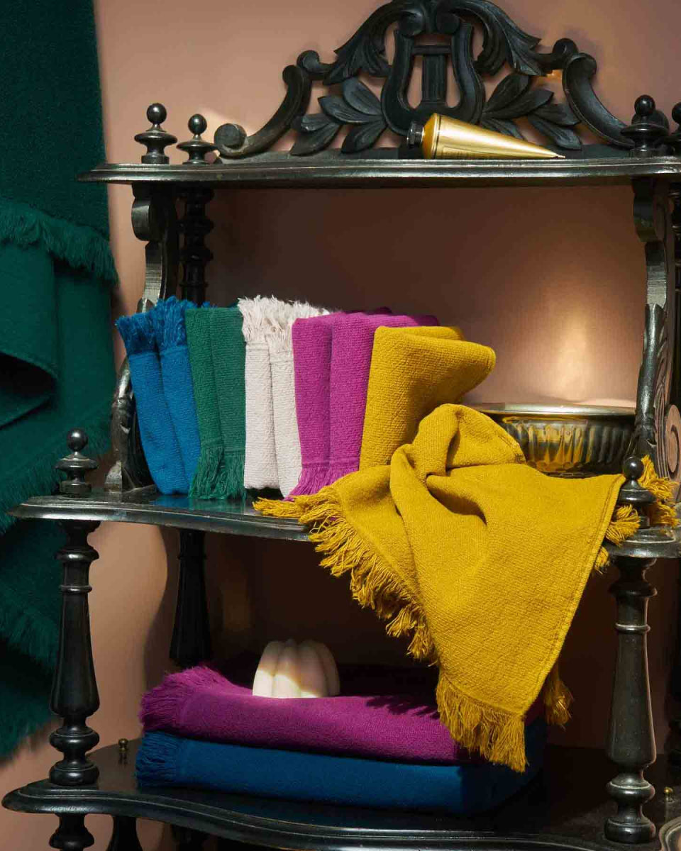 Set di 2 asciugamani per ospiti Luna Nuts 50 X 30