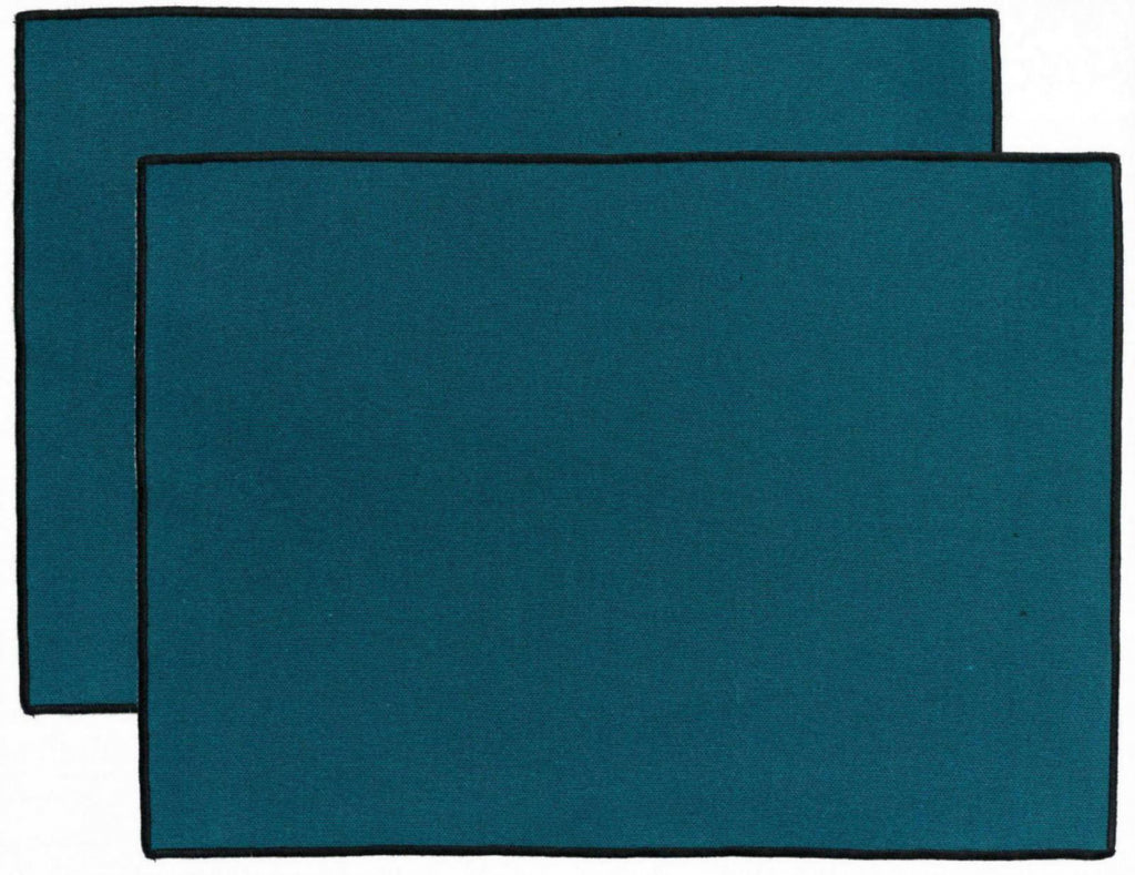 Set di 2 tovagliette Laora Recycled Paon 33 X 45