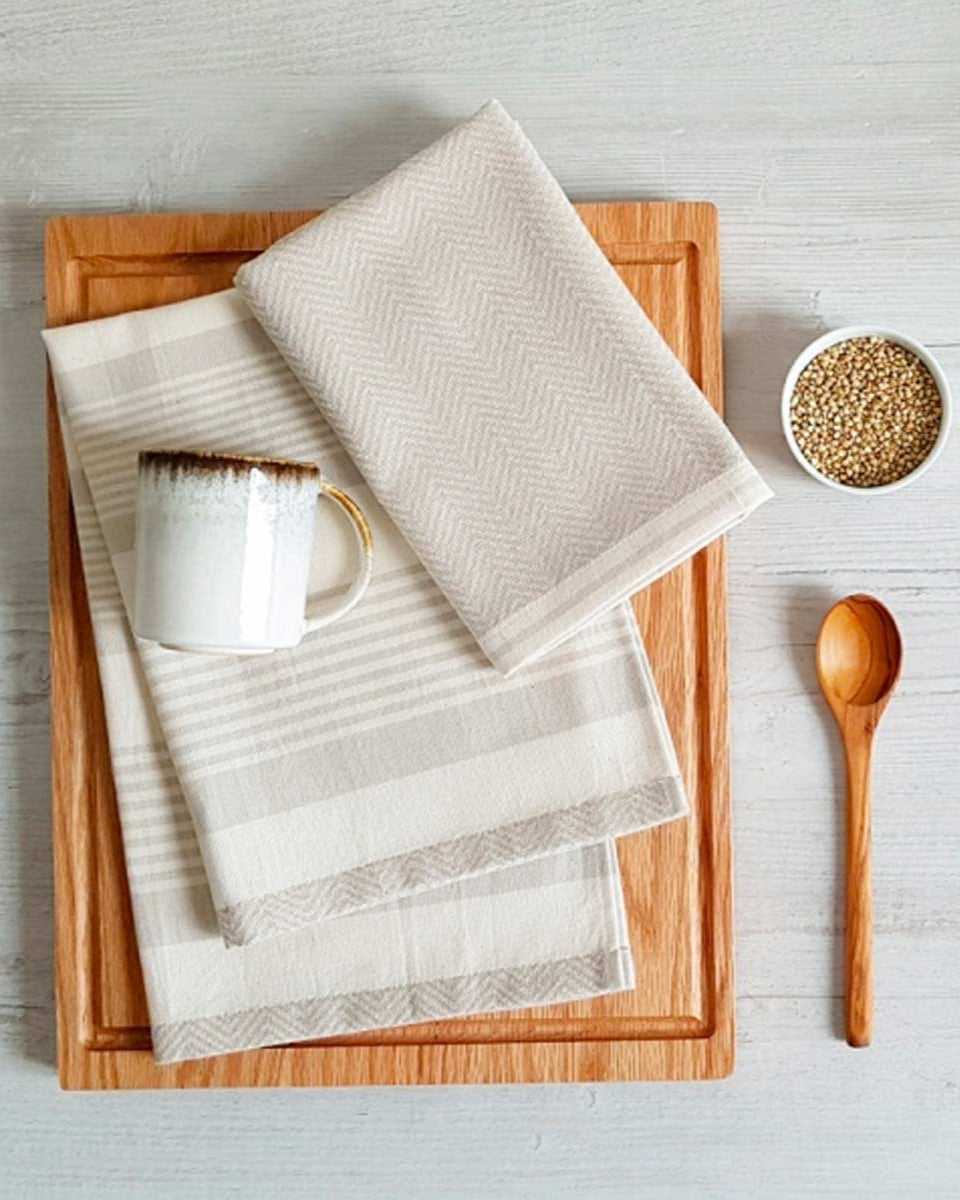 Set due canovacci da cucina 