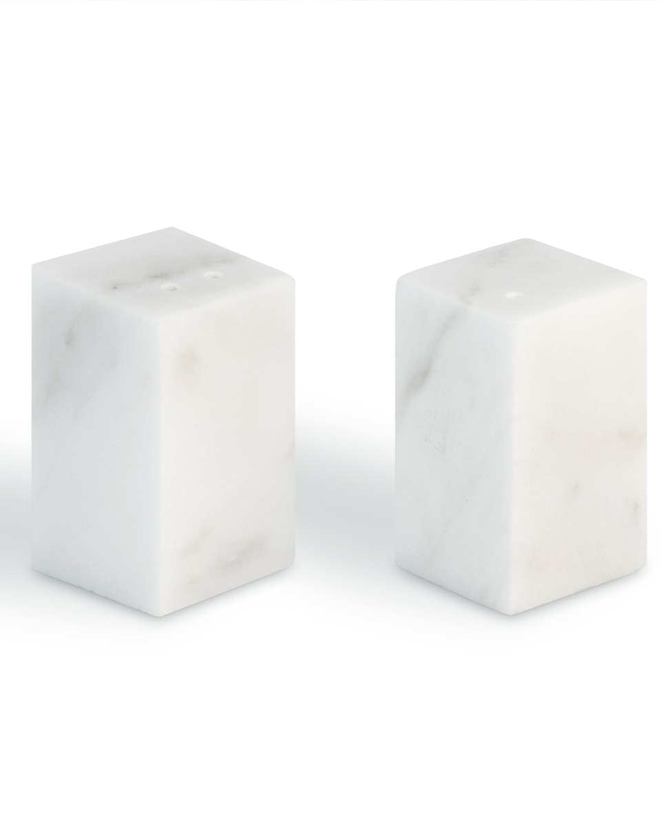 Set sale e pepe design in marmo di Carrara by FiammettaV