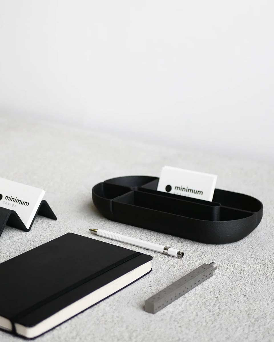 Home office - organizer design nero