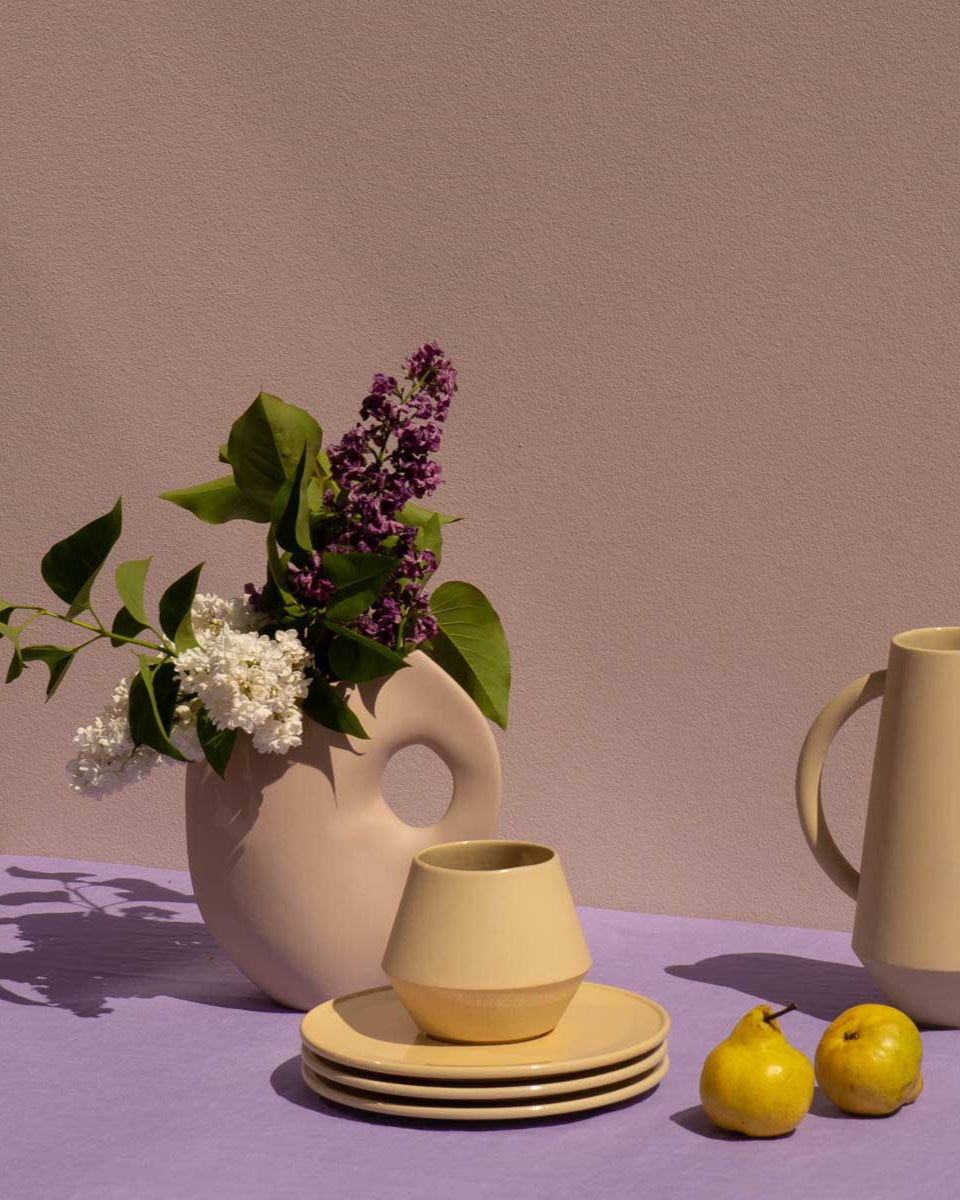 Unison set stoviglie gialle