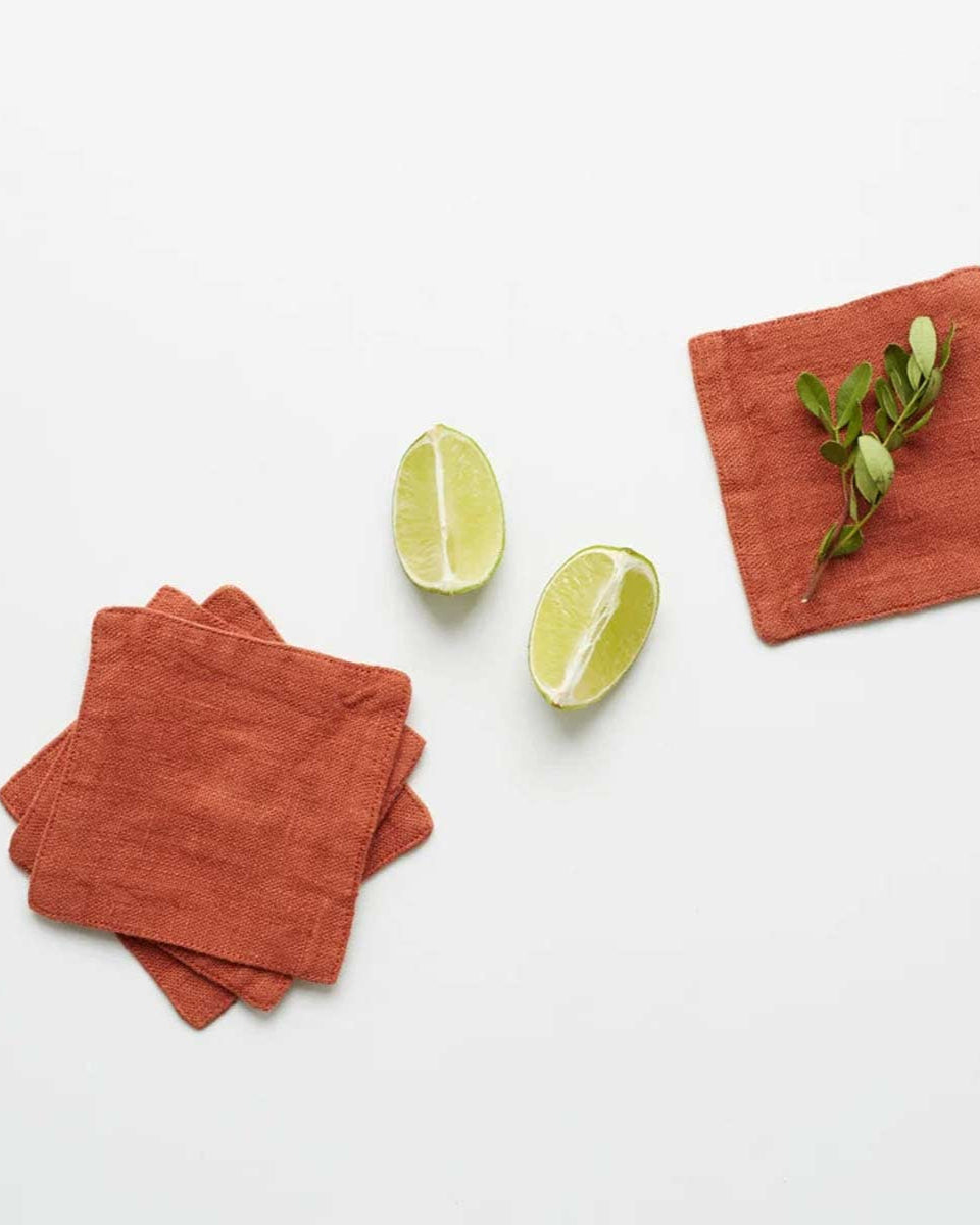 Sottobicchieri in tessuto