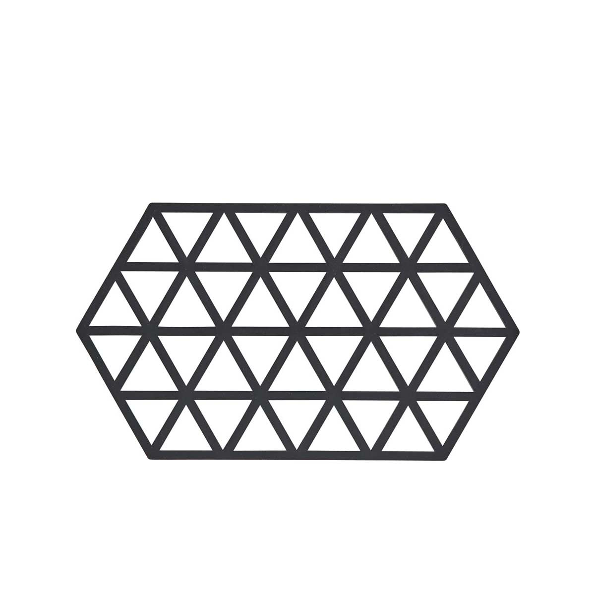 Sottopentola nero in silicone