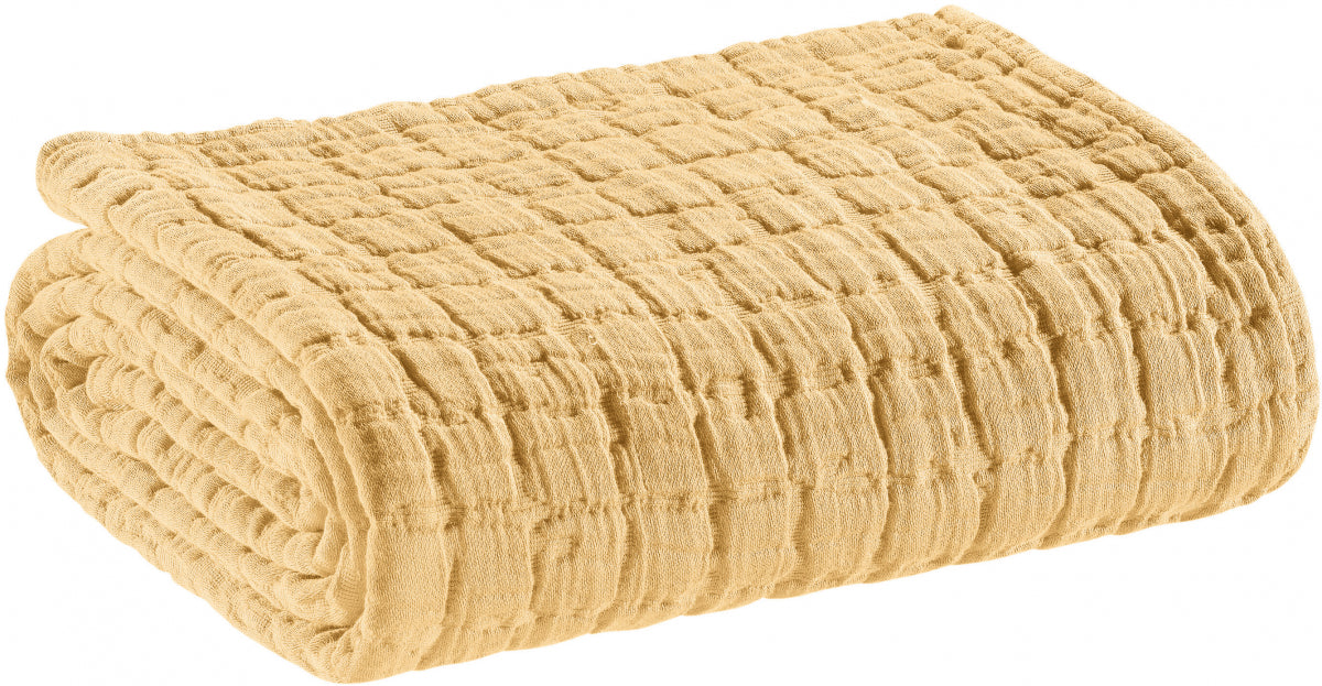 Swami Plaid lavato a pietra Sable 130 X 200