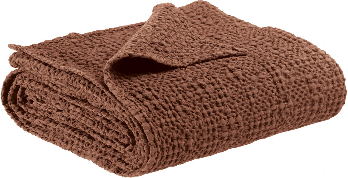 Tabac 140 X 200 a quadri Tana lavato a pietra