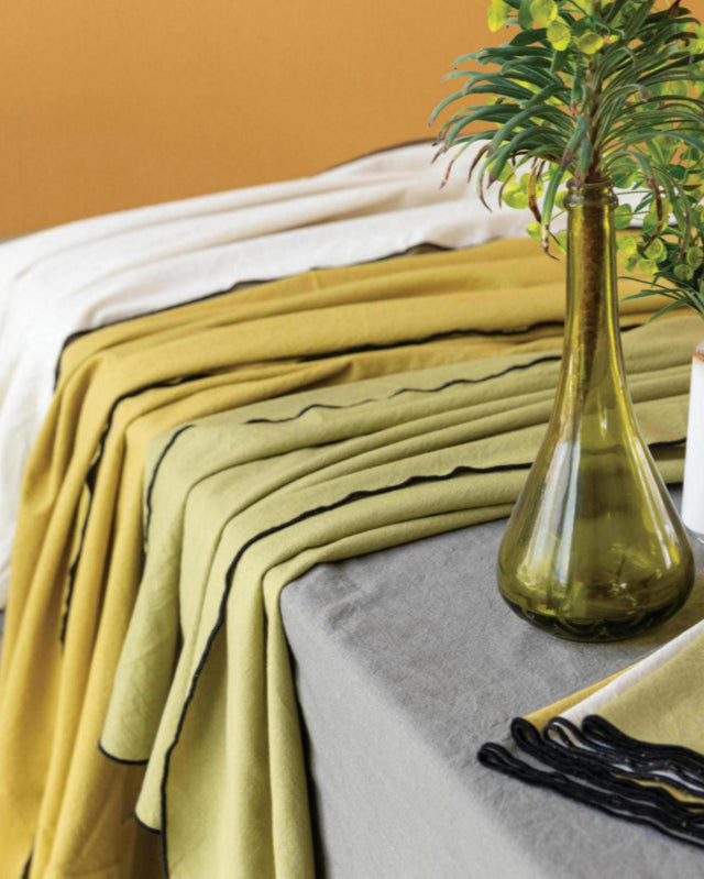 Tablecloth Grace Recycled Badiane 170 X 300