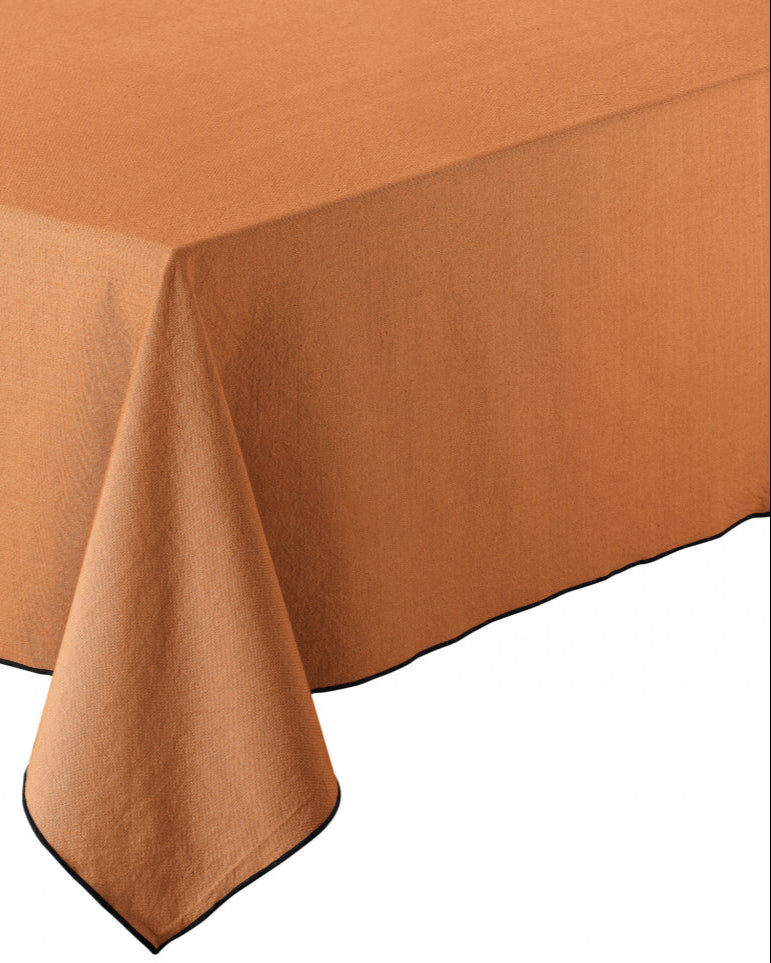 Tablecloth Grace Recycled Caramel 140 X 250