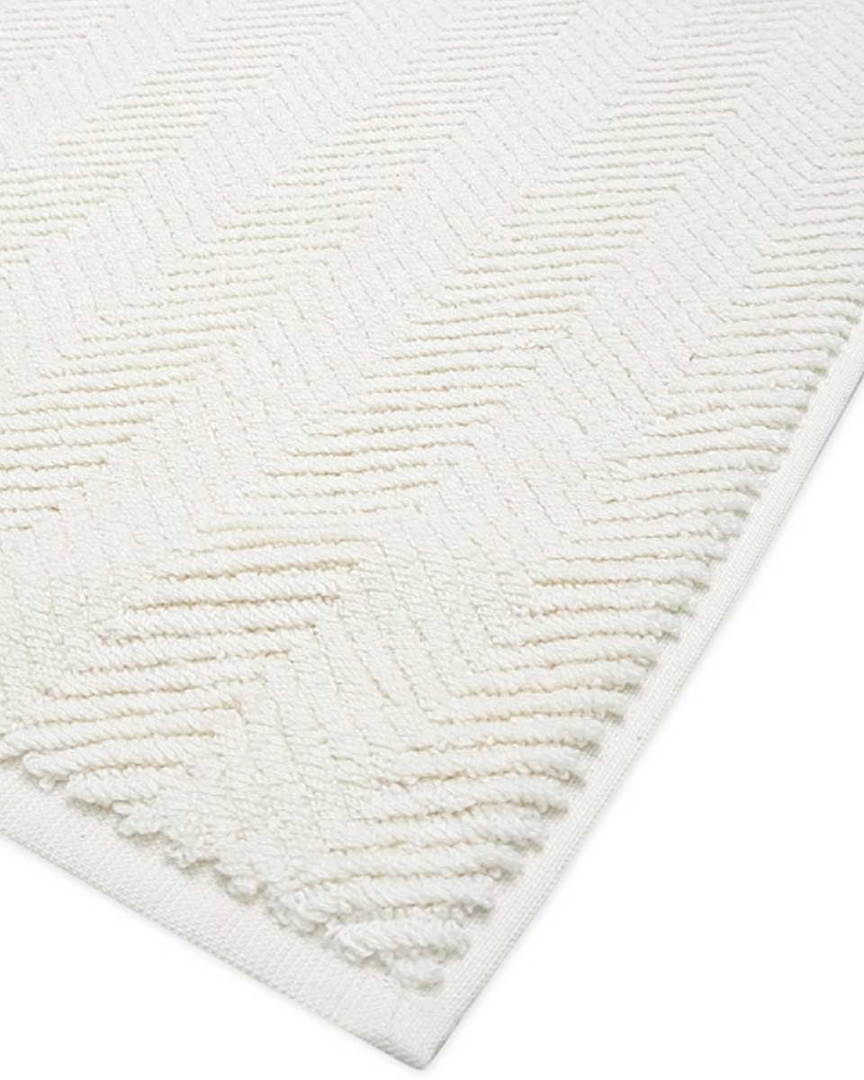 Tappeto da bagno bianco