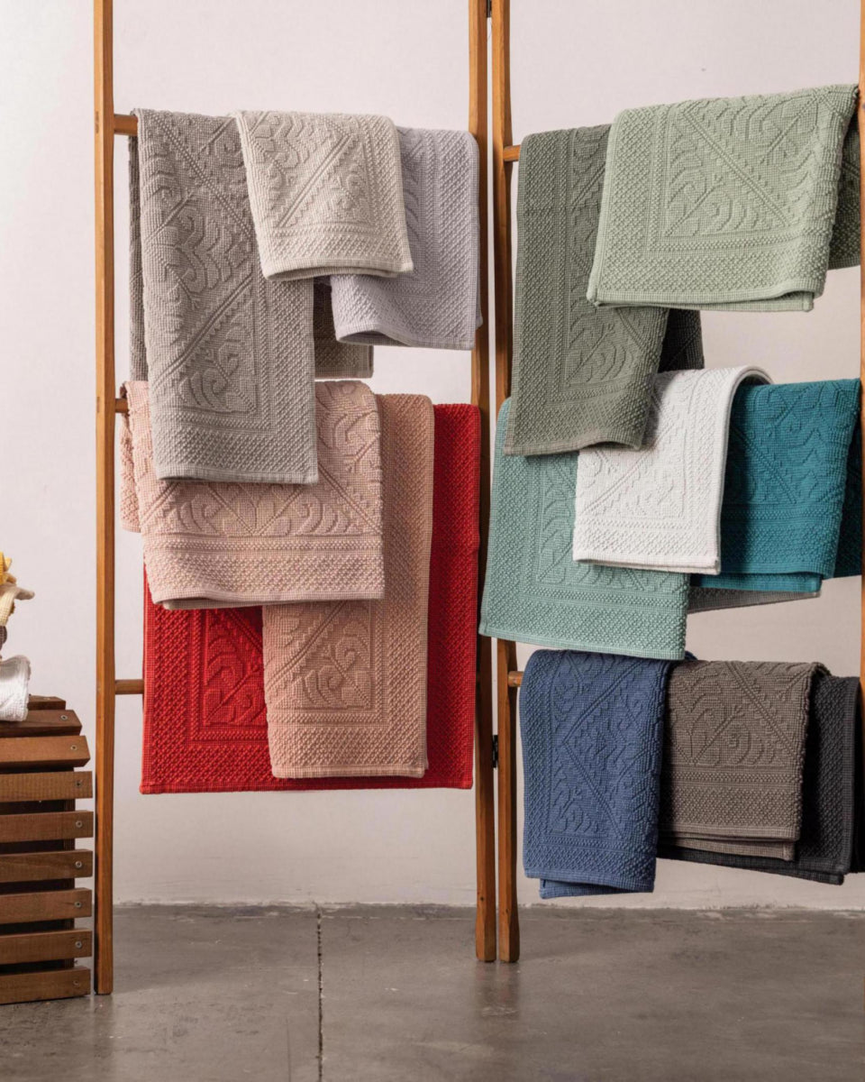 Tappeto da bagno Enzo Tempete lavato a pietra 54 X 110