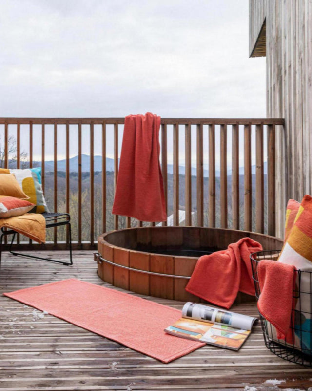 Tappeto da bagno in pietra Etia Corail 54 X 64