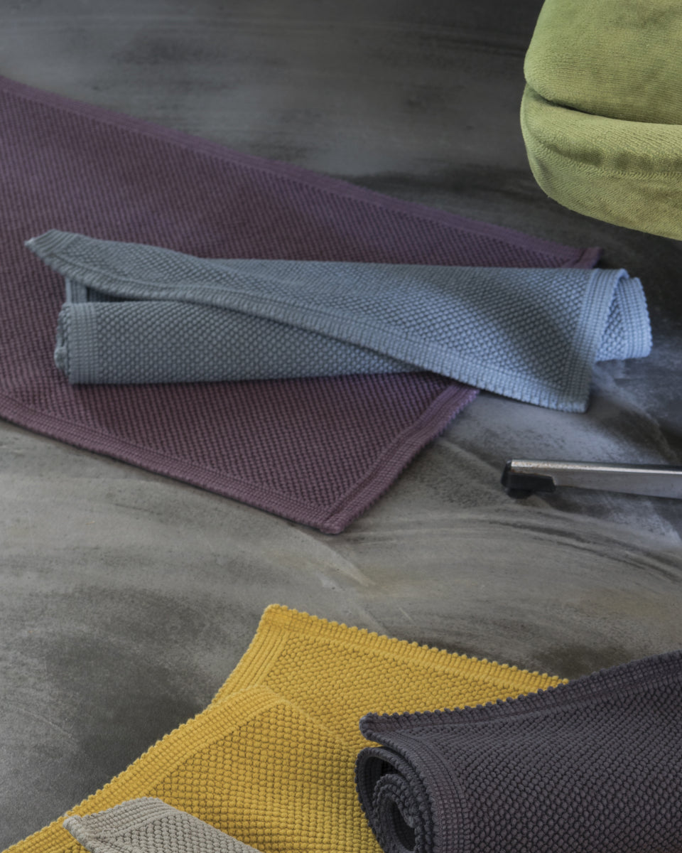 Tappeto da bagno Stonewashed Etia Indigo 54 X 64