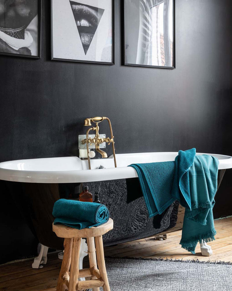 Tappeto da bagno Stonewashed Etia Paon 54 X 64