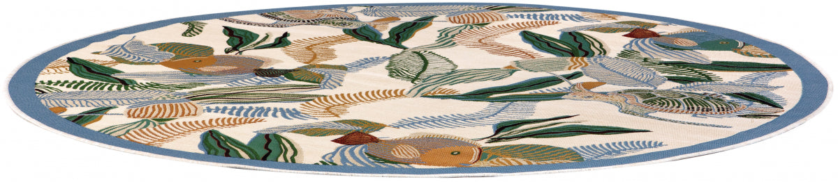 Tappeto Dori per esterni Lagon Diâmetro 160