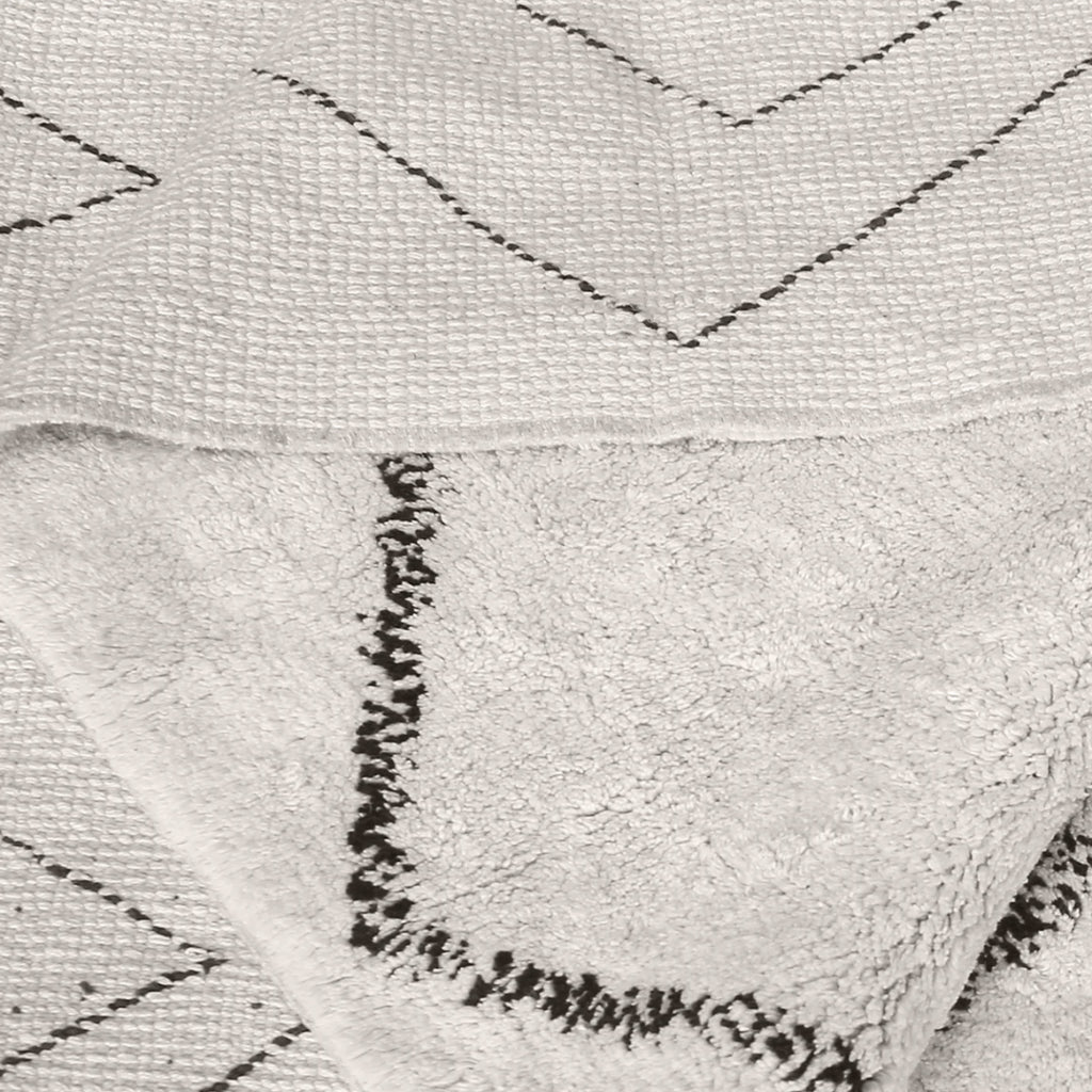 Tappeto geometrico pelo lungo