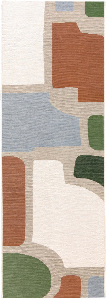 Tappeto Kairi per esterni Multico 67 X 200 X 1