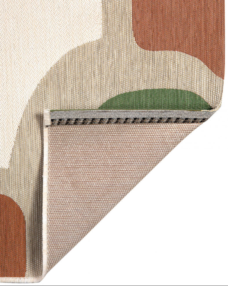 Tappeto Kairi per esterni Multico 67 X 200 X 1