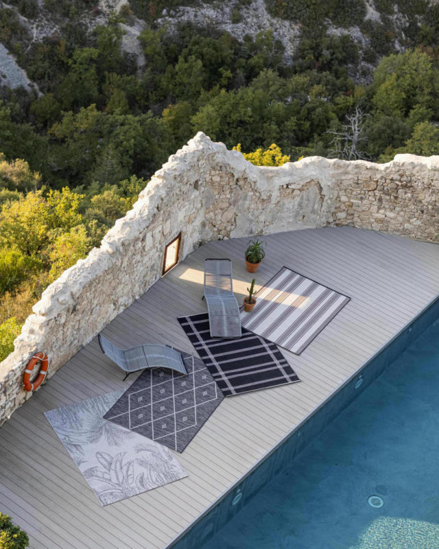 Tappeto Paomia 2 outdoor Perle 120 X 170