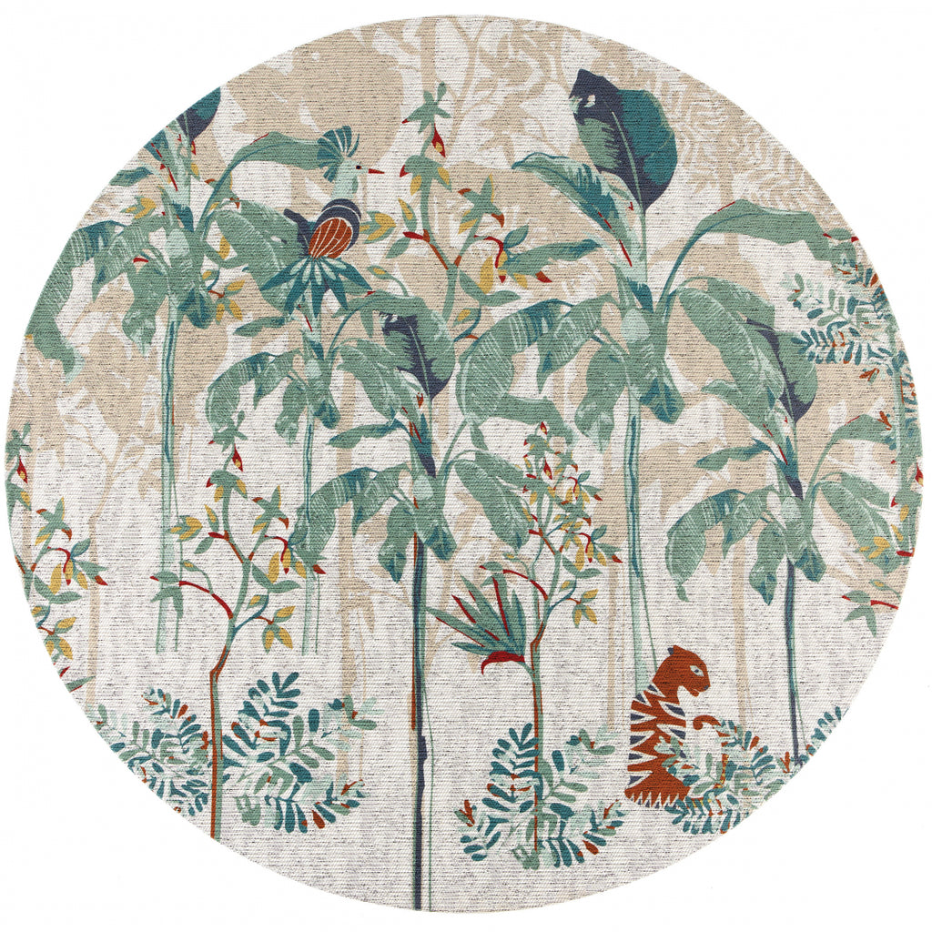 Tappeto Raja per esterni Multico Diâmetro 160