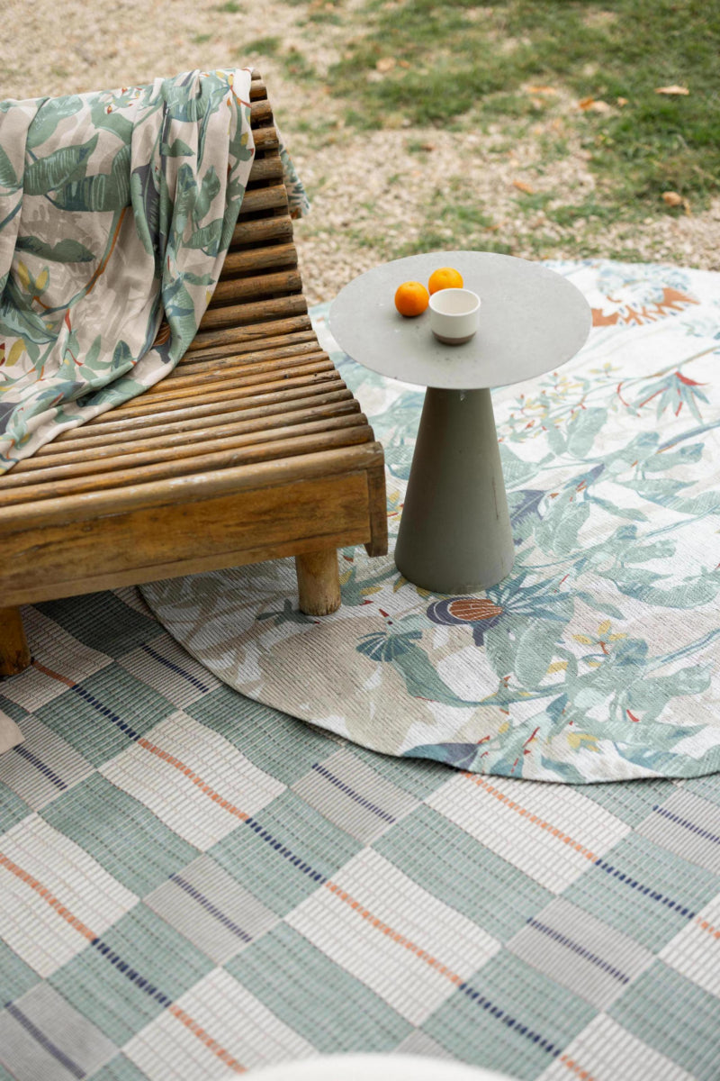 Tappeto Raja per esterni Multico Diâmetro 160