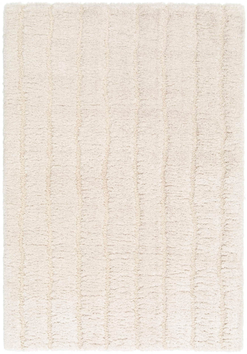 Tappeto riciclato Maël Neige 120 X 170 X 4