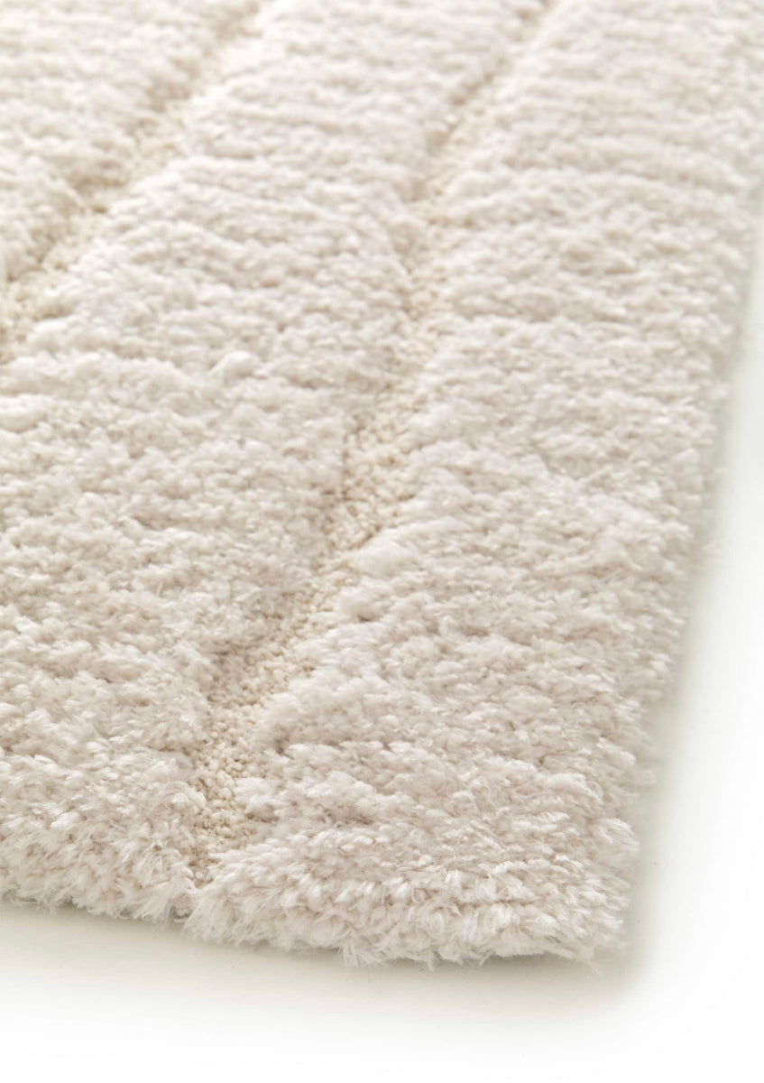 Tappeto riciclato Maël Neige 120 X 170 X 4