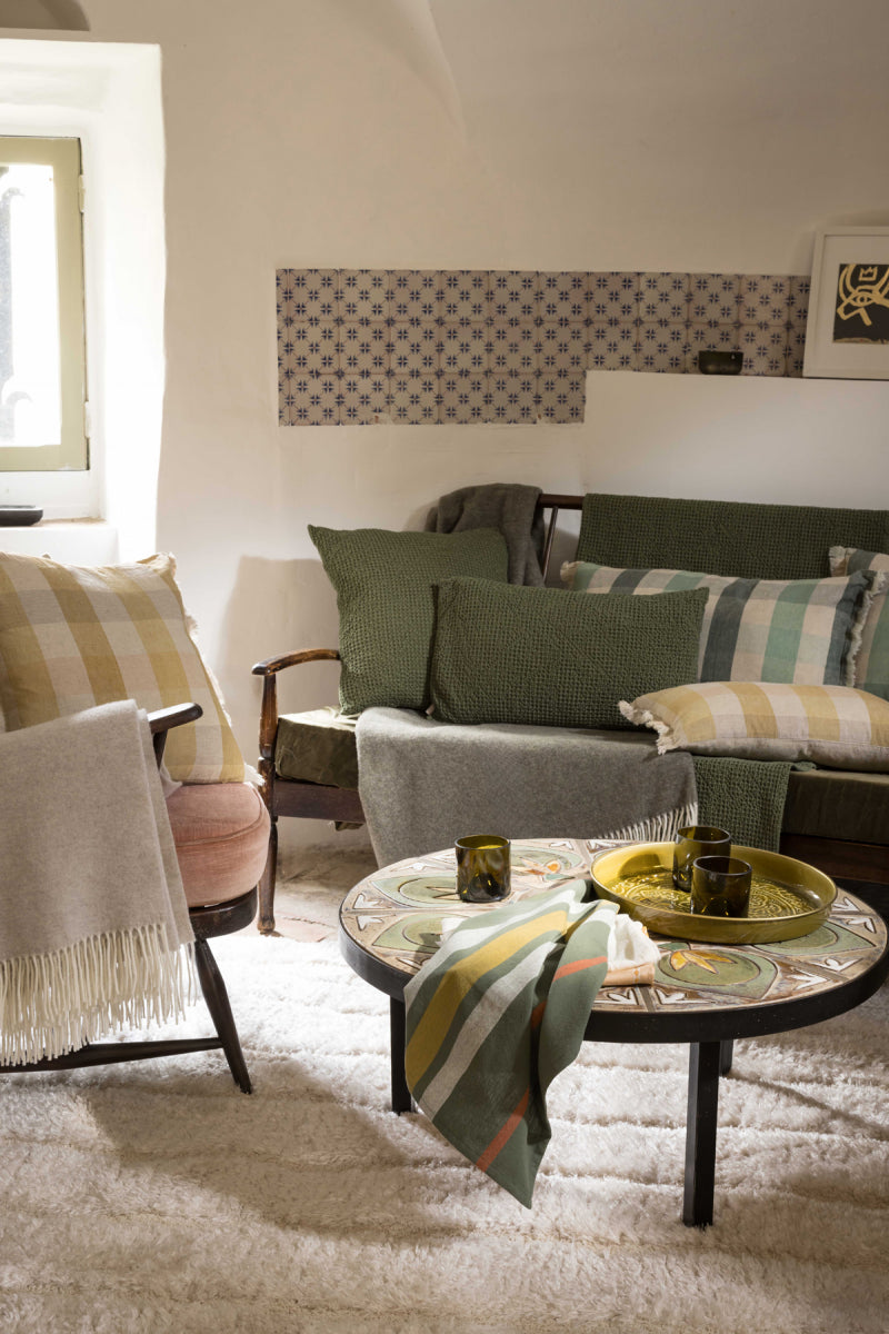 Tappeto riciclato Maël Neige 120 X 170 X 4