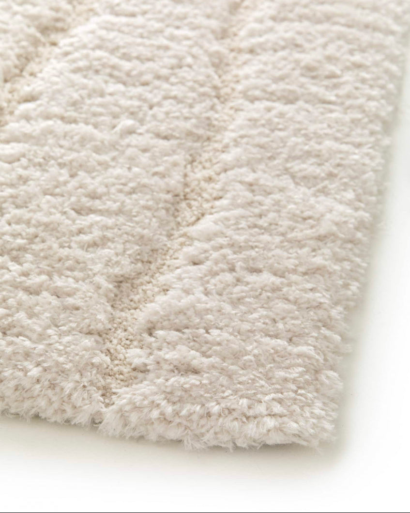 Tappeto riciclato Maël Neige 200 X 290 X 4