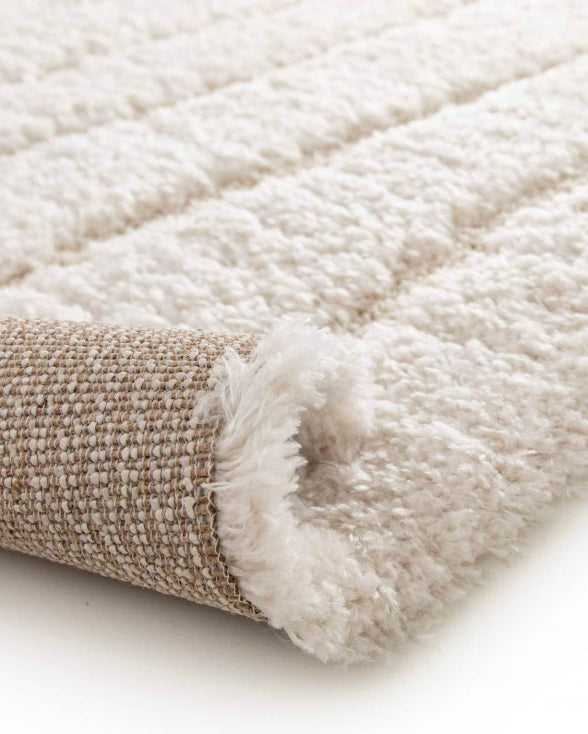 Tappeto riciclato Maël Neige 200 X 290 X 4