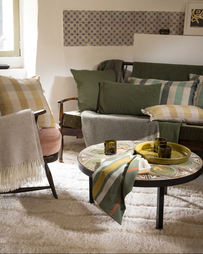 Tappeto riciclato Maël Neige 200 X 290 X 4