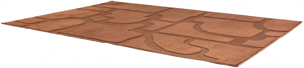 Tappeto riciclato Marla Terracotta 160 X 230 X 1