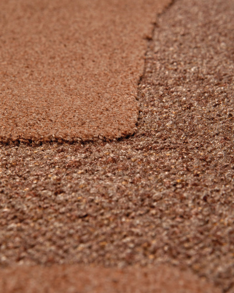 Tappeto riciclato Marla Terracotta 160 X 230 X 1