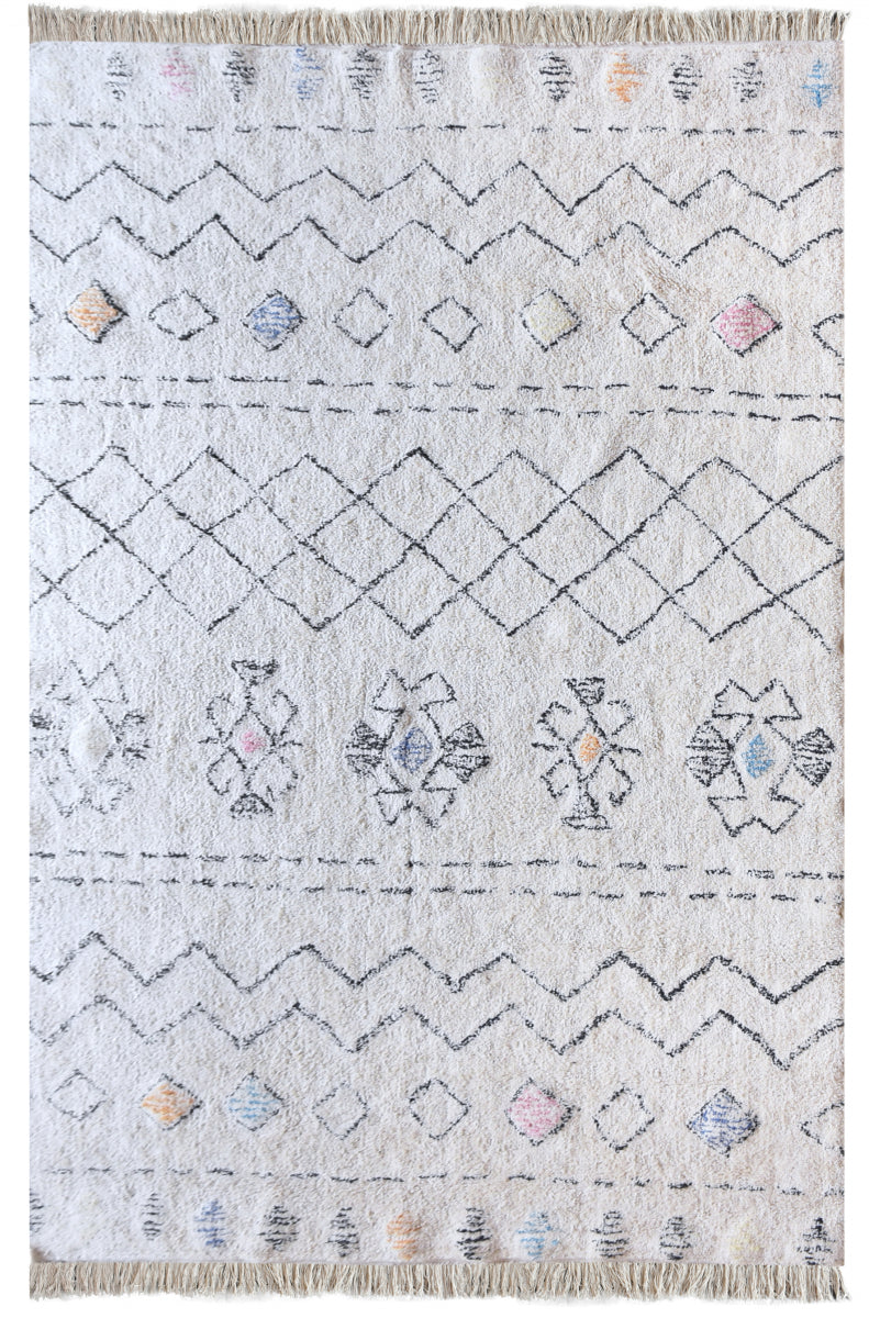 Tappeto Seabert Ivoire/Multi 120 X 180