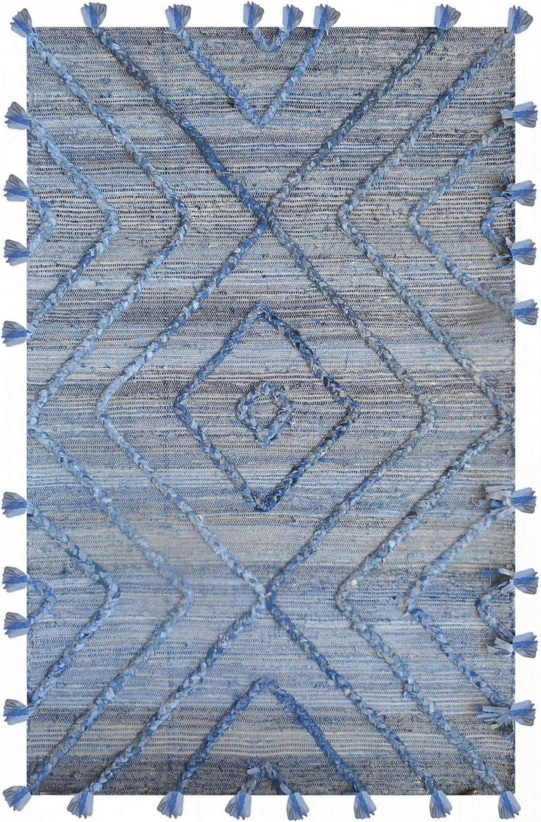 Tappeto Worgan Denim Bleu/Ivoire 120 X 180