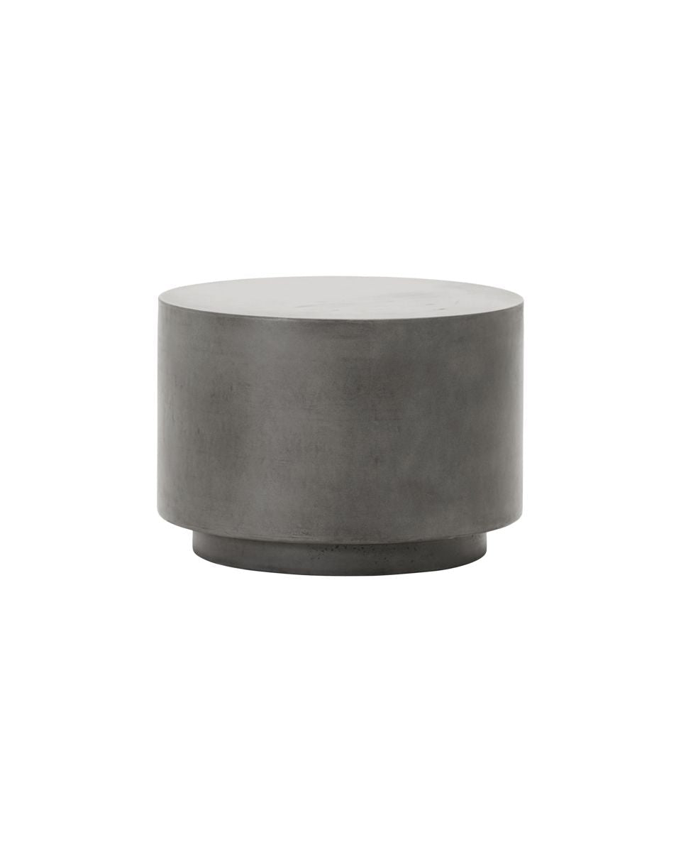 Tavolino rotondo in cemento Lou di House Doctor