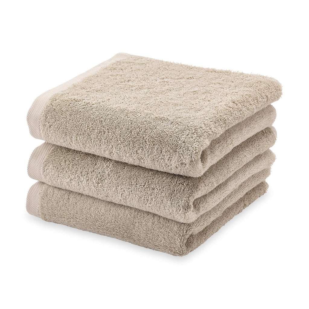 Telo doccia morbido beige