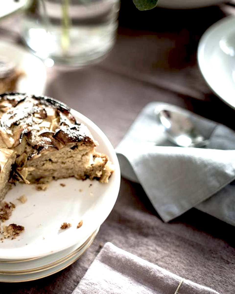 Tessili in lino per la tavola