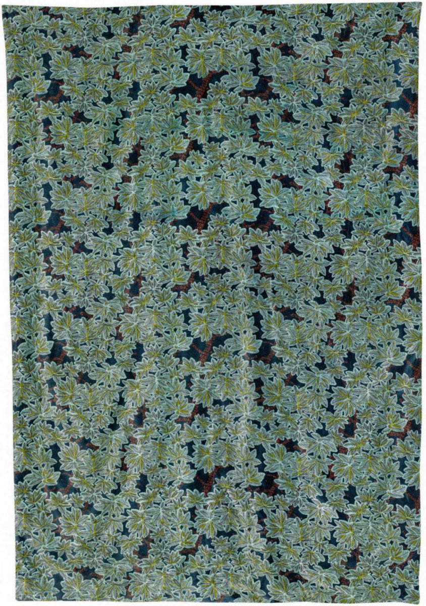 Throw Ariane Velvet Petrole 135 X 200