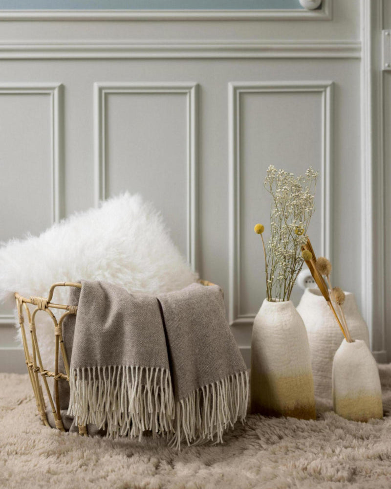 Throw Carina Naturel 130 X 190