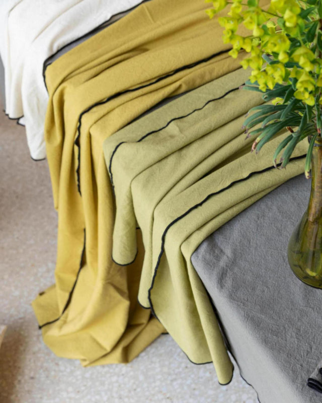 Tovaglia Grace Ficelle riciclata 140 X 250