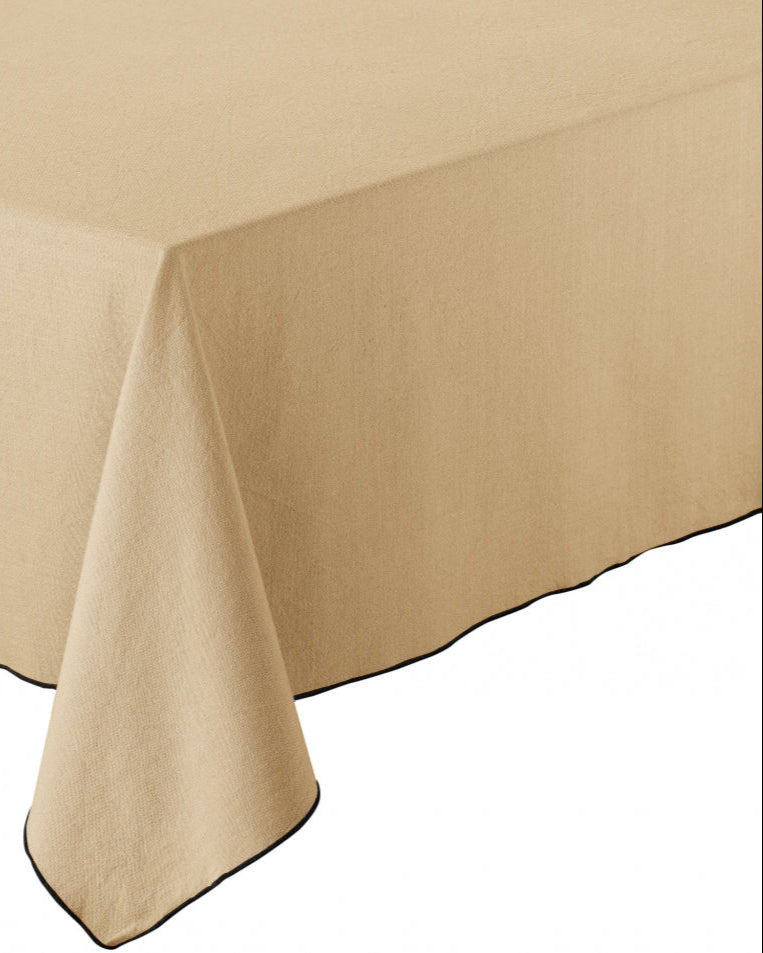 Tovaglia Grace riciclata Camel 140 X 250