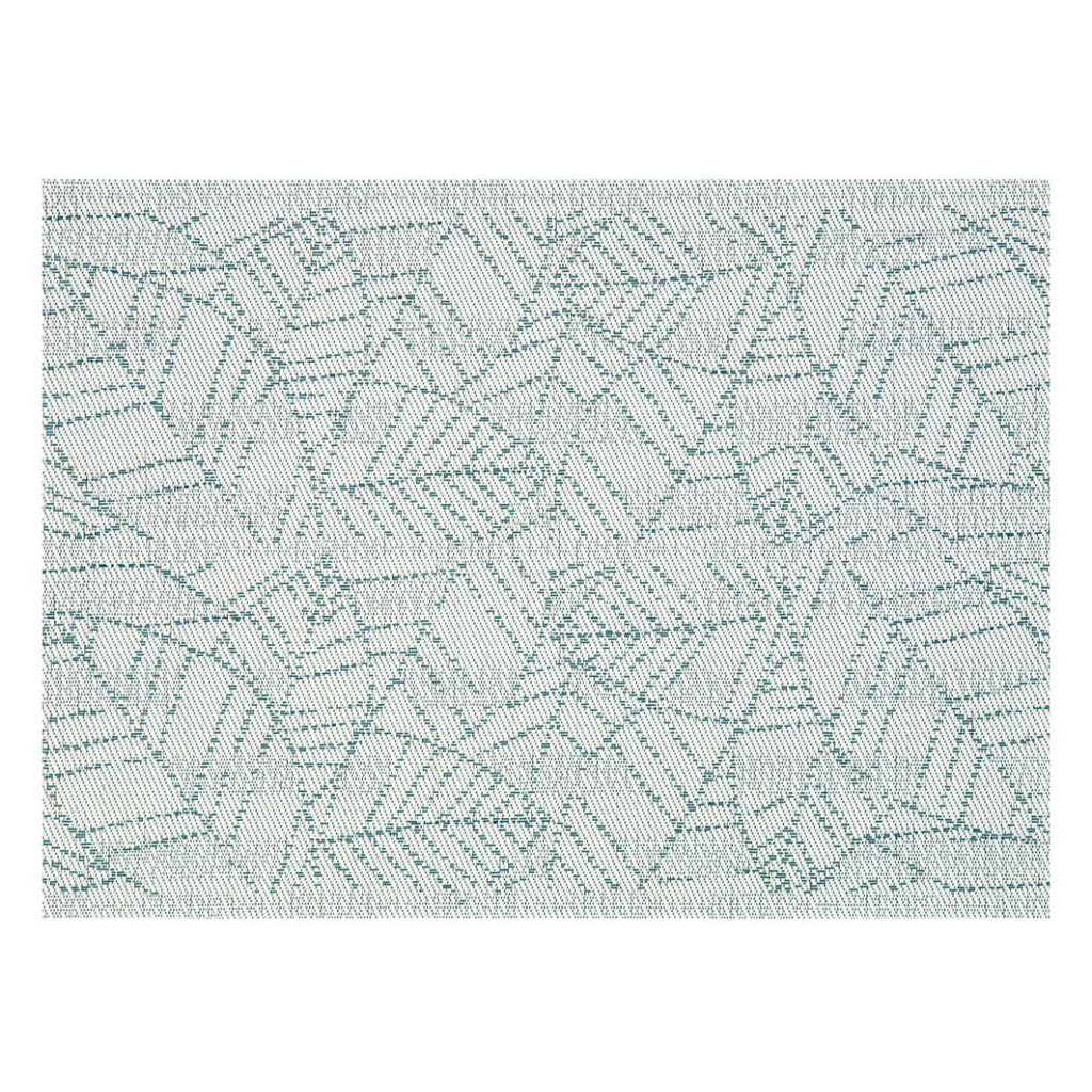 Tovagliette americane fantasia foglie blu pavone