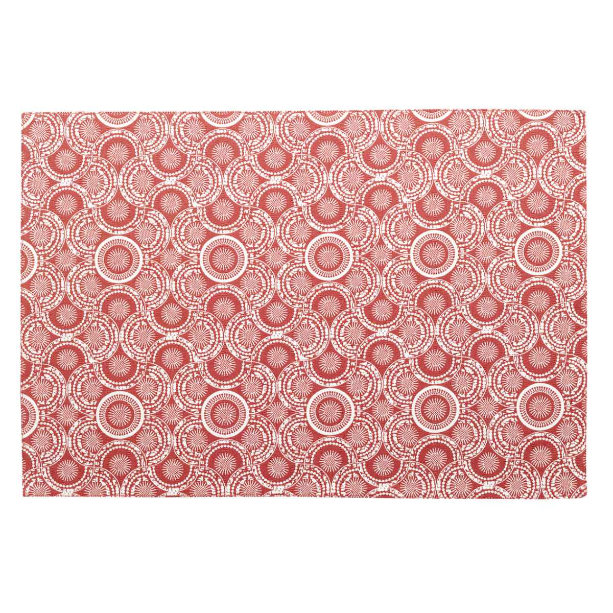 Tovagliette rosso camelia