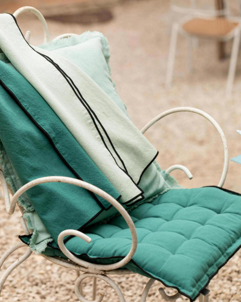 Tovagliolo Grace riciclato Céladon 40 X 40