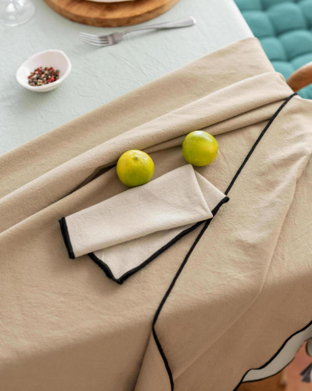 Tovagliolo riciclato Grace Ficelle 40 X 40