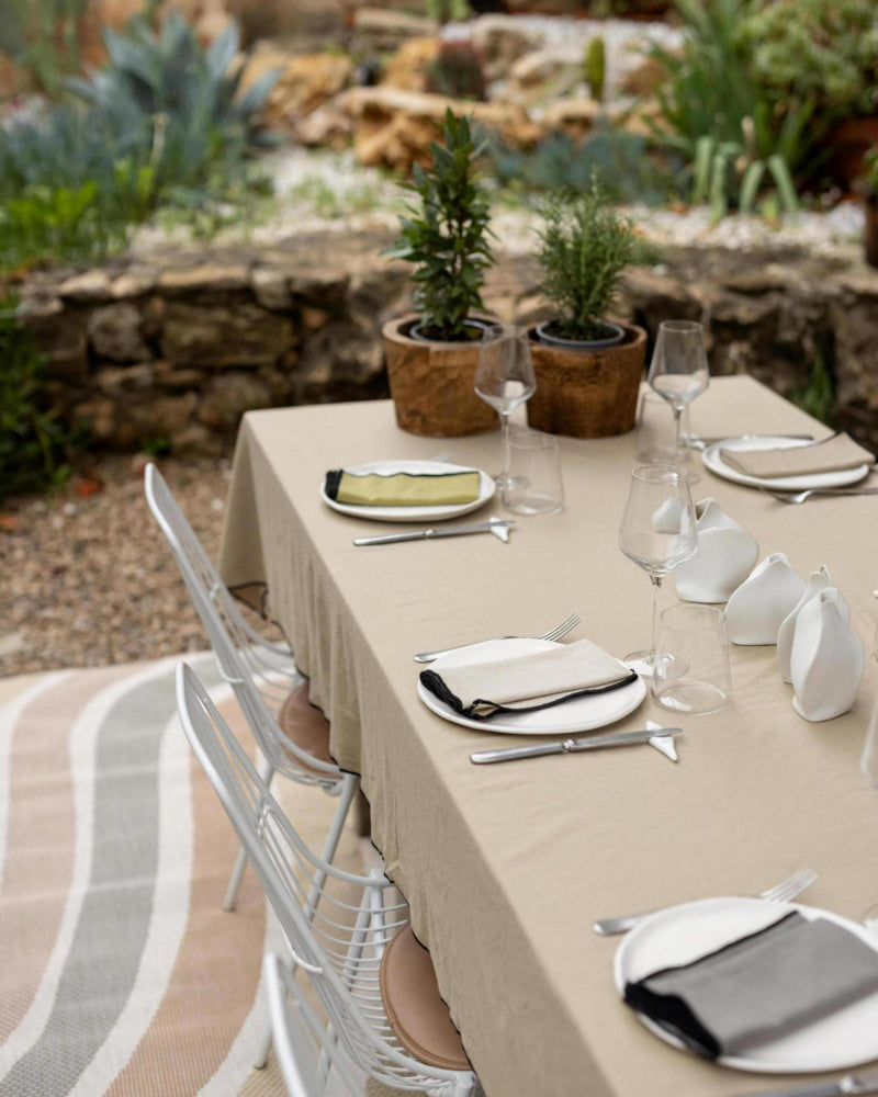 Tovagliolo riciclato Grace Ficelle 40 X 40