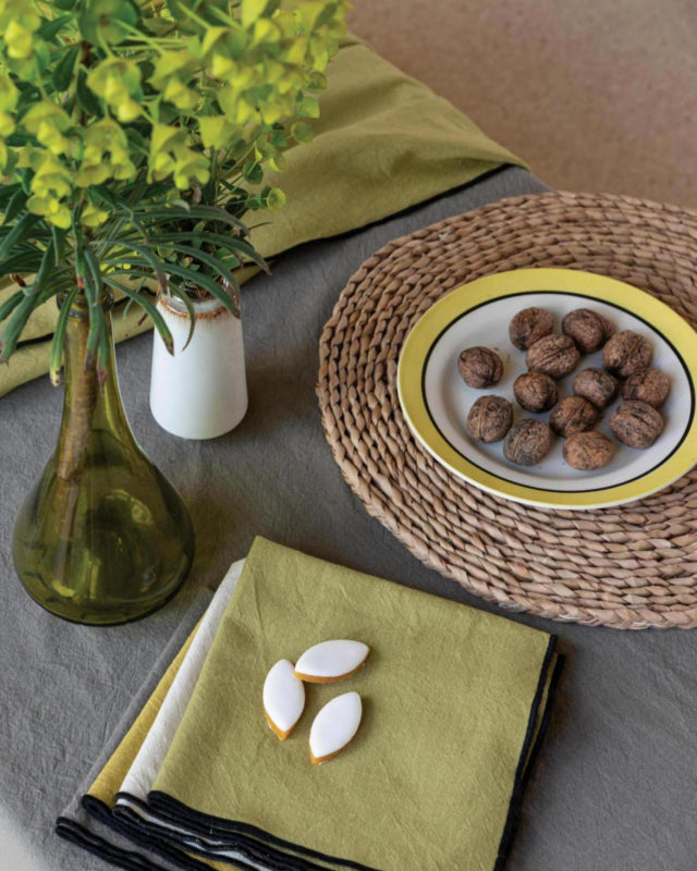 Tovagliolo riciclato Grace Kaki 40 X 40