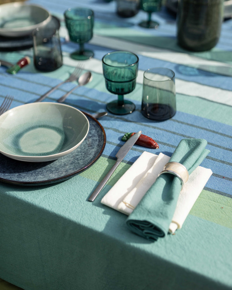 Tovagliolo Yuna riciclato Ivoire 50 X 50