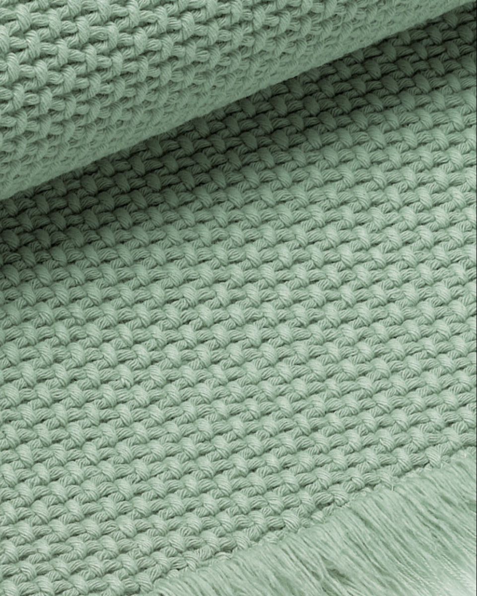 Tappetino bagno verde