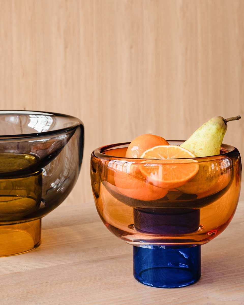 Vasi di vetro colorati